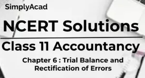 Trial Balance and Rectification of Errors